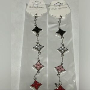 Stainless Steel Multi-Color Star Bracelet